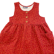 Load image into Gallery viewer, Vintage Sleeveless Floral Dress 7Y
