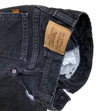 Load image into Gallery viewer, Vintage Levis 634 Black High Rise Jeans 8Y
