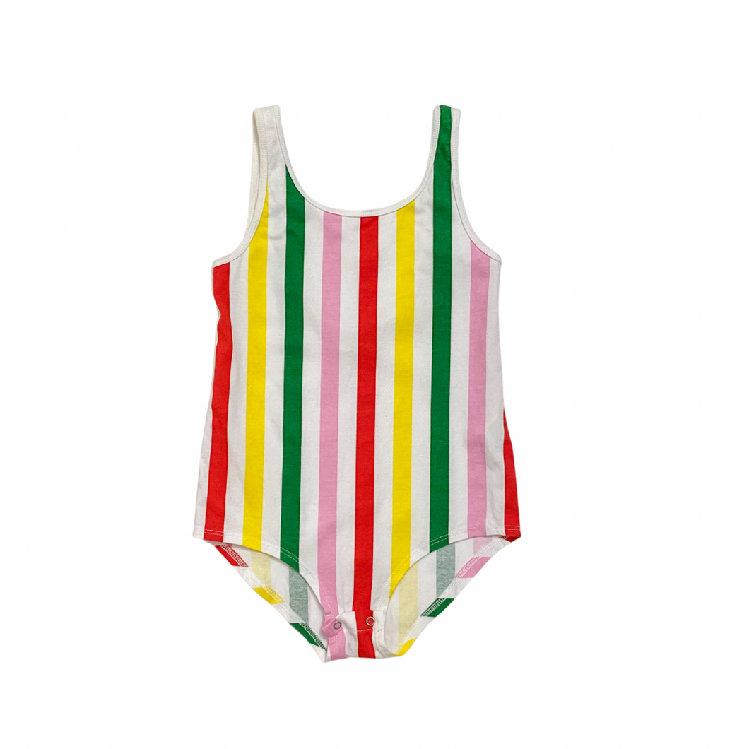 Striped Tank Bodysuit 10Y