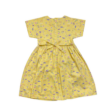 Load image into Gallery viewer, Vintage Yellow Short Sleeve Dress 10/12Y
