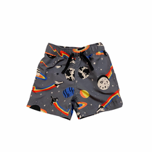 Load image into Gallery viewer, Outer Space Swim Trunks 3T
