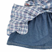 Load image into Gallery viewer, Vintage Embroidered Chambray Dress 5T
