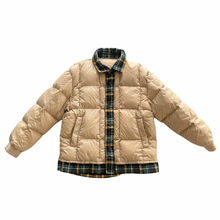 Load image into Gallery viewer, Quilted Puffer Shacket w/ Fleece Trim 8/10Y
