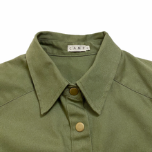 Load image into Gallery viewer, Army Green Shirt Jacket
