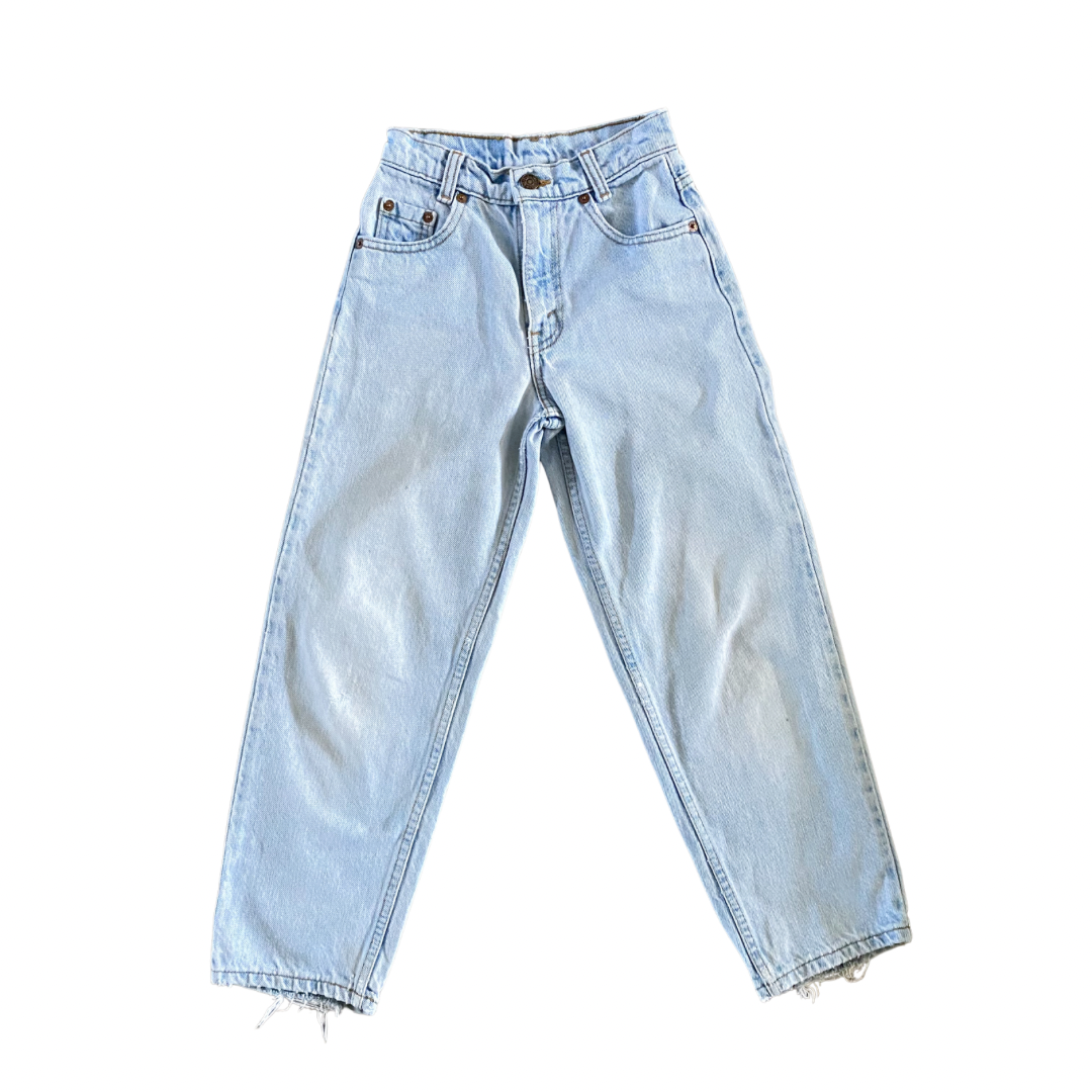 Levi's light wash mom jeans shop