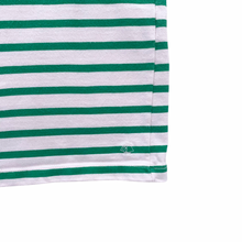 Load image into Gallery viewer, Green Stripe Petit Bateau L/S Tee 8Y
