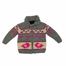 Load image into Gallery viewer, Fully Lined Wool Cardigan Sweater 4-6Y
