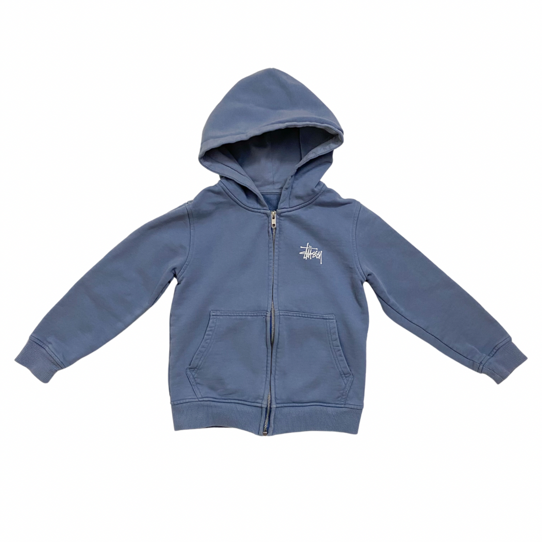 Blue Stussy Hoodie 4/5T