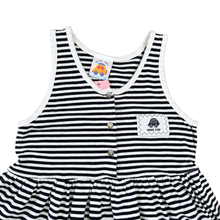 Load image into Gallery viewer, Vintage Striped Sleeveless Dress 4T
