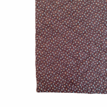 Load image into Gallery viewer, Quilted Brown Floral Print Tote Bag
