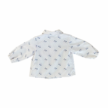 Load image into Gallery viewer, Fine Wale Floral shirt 9M
