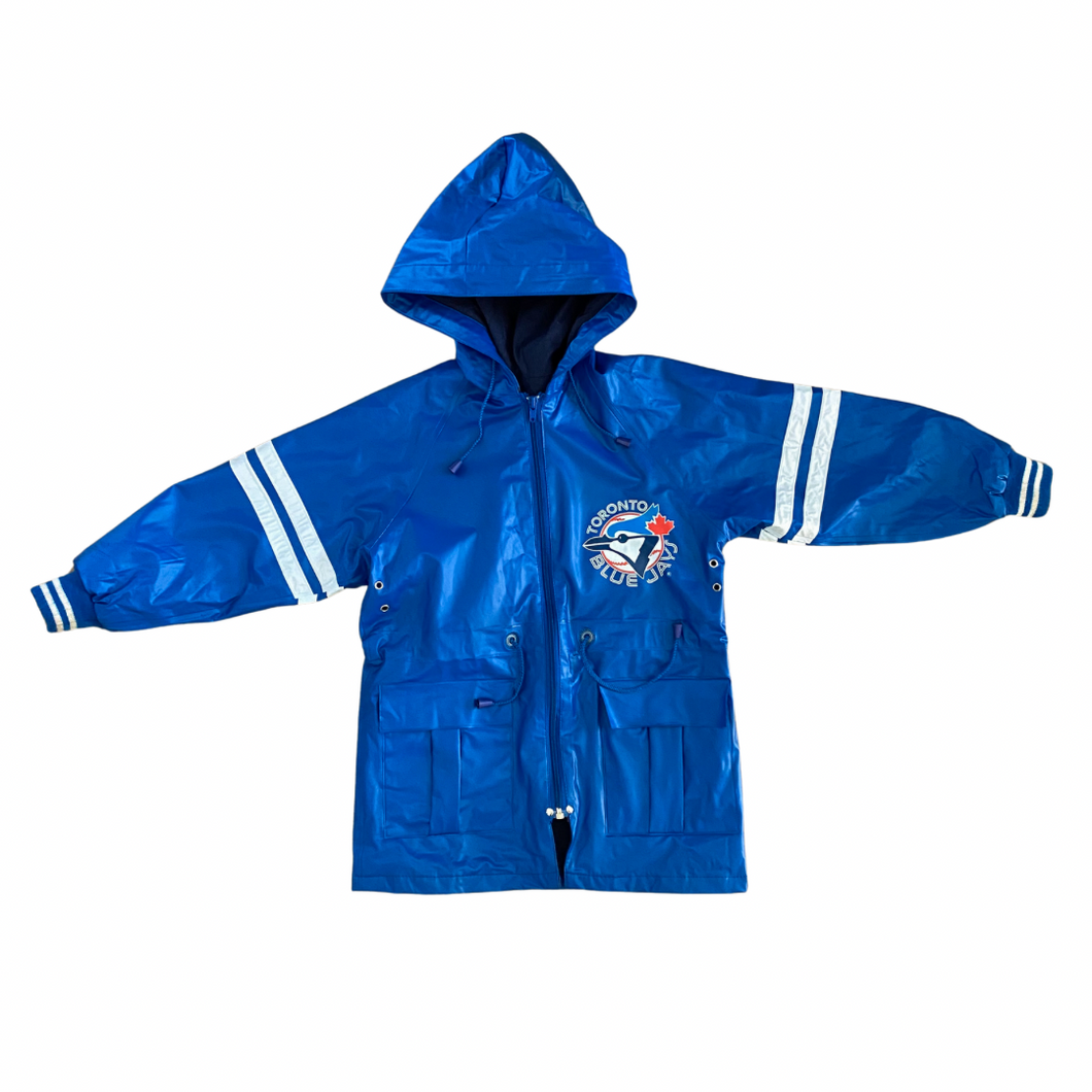 Vintage Toronto Blue Jays Raincoat 6Y