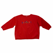 Load image into Gallery viewer, Vintage Red Mickey Mouse Sweatshirt 12Y
