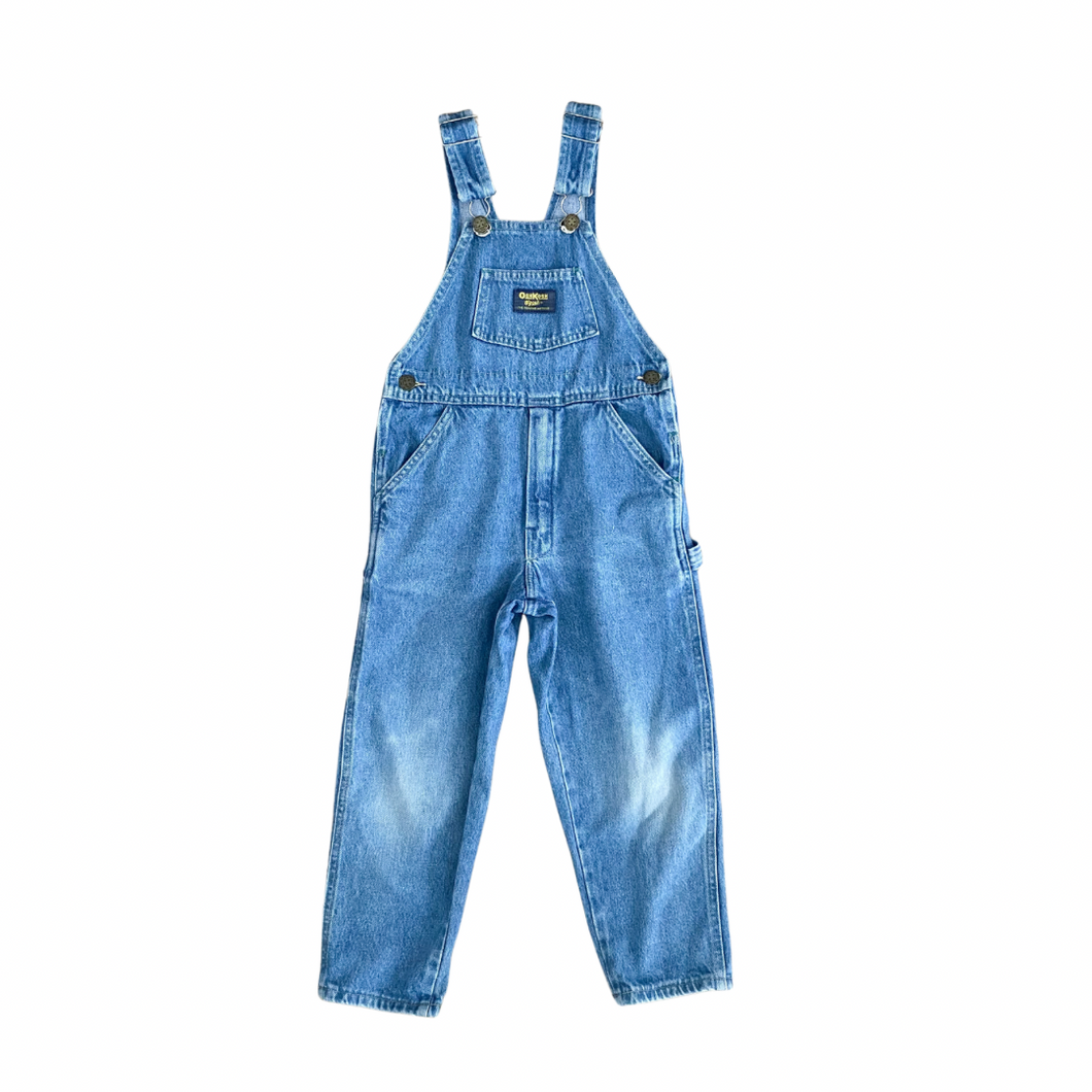 Vintage Oshkosh Denim Overalls 5T