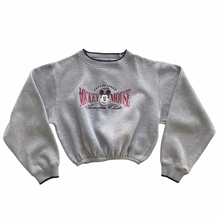 Load image into Gallery viewer, Vintage Cropped Mickey Mouse Sweatshirt 10/12Y
