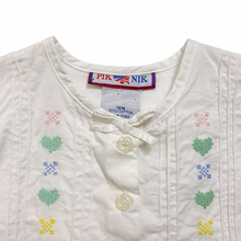 Load image into Gallery viewer, Vintage Embroidered Blouse 12M
