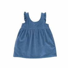 Load image into Gallery viewer, Corduroy Ruffle Sleeve Dress 4T
