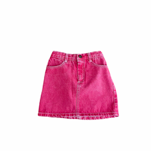 Load image into Gallery viewer, Vintage Guess Red Denim Skirt 4T
