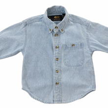 Load image into Gallery viewer, Vintage Light Denim Shirt 2T
