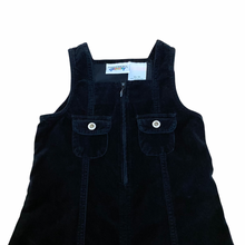 Load image into Gallery viewer, Vintage Velvet Zip Dress 4/5T
