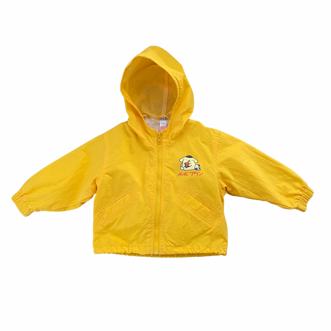 Pompompurin Hooded Jacket/Backpack 3/4T