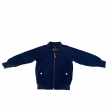 Load image into Gallery viewer, Mini Rodini Frog Baseball Jacket 4/5T
