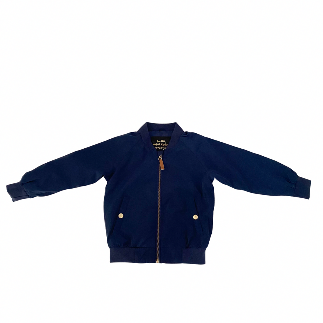 Mini Rodini Frog Baseball Jacket 4/5T