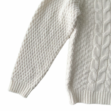 Load image into Gallery viewer, Vintage Cable Knit Sweater 9/10Y
