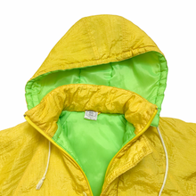 Load image into Gallery viewer, Vintage Yellow Padded Coat w Hood 8Y
