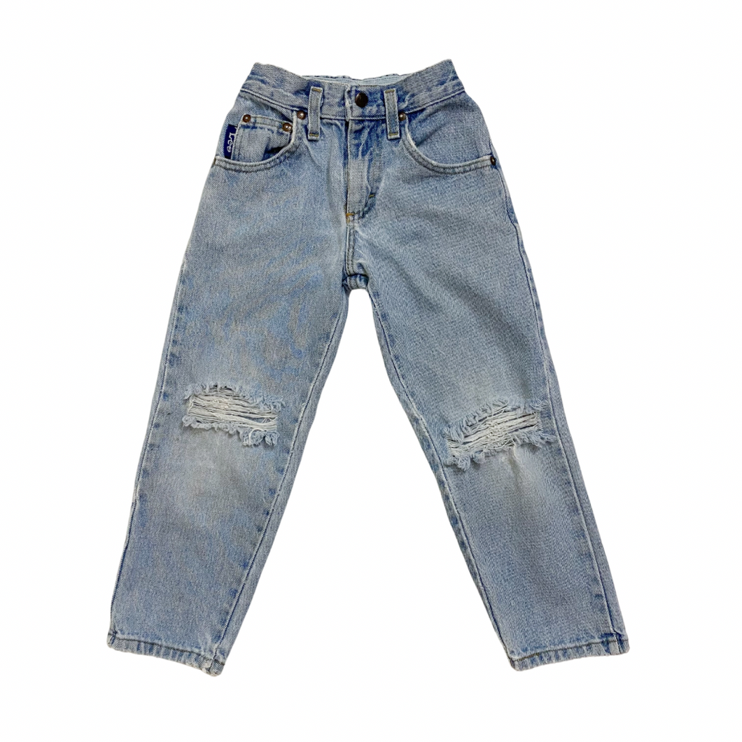 Vintage Distressed Lee Jeans 6Y