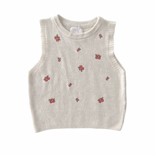 Load image into Gallery viewer, Embroidered Sweater Vest 8/10Y
