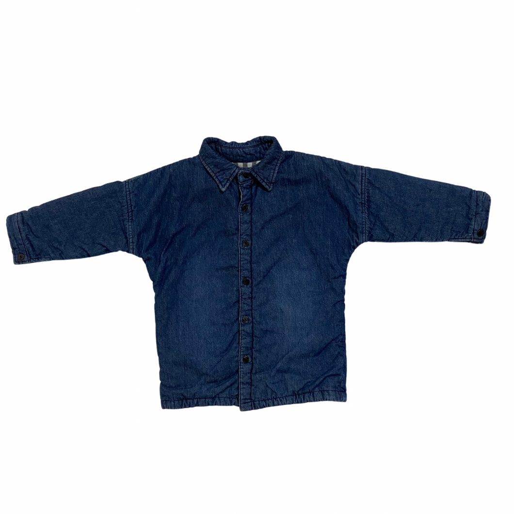 Flannel Lined Denim Jacket 2T