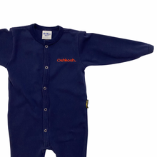 Load image into Gallery viewer, Navy Oshkosh Snap One Piece 24M
