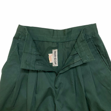 Load image into Gallery viewer, Vintage Pleated High Rise Twill Trousers W26&quot;
