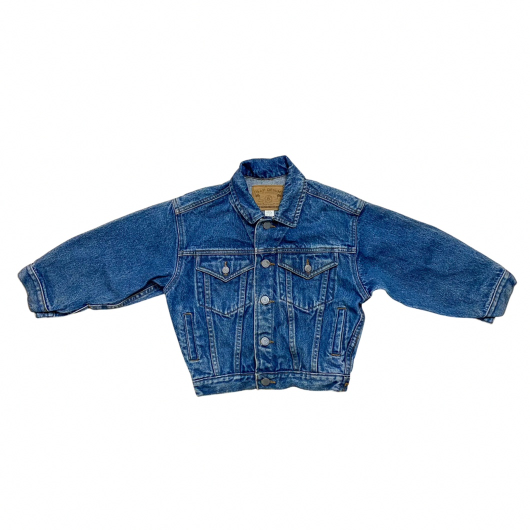 Vintage Boxy Denim Jacket 4/5T