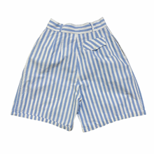 Load image into Gallery viewer, Striped High Waisted Shorts W26”
