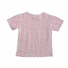 Load image into Gallery viewer, Pink + White Flower Print Tee 7/8Y
