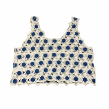 Load image into Gallery viewer, Floral Crochet Tank
