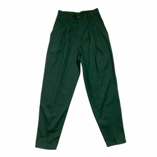 Load image into Gallery viewer, Vintage Pleated High Rise Twill Trousers W26&quot;
