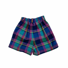 Load image into Gallery viewer, Vintage Plaid Trouser Shorts 8Y

