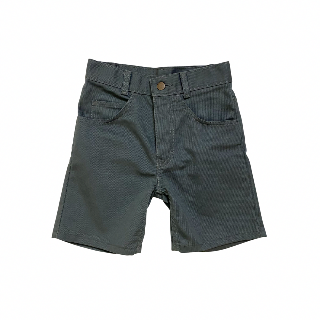 Vintage Gray Twill Shorts 10Y