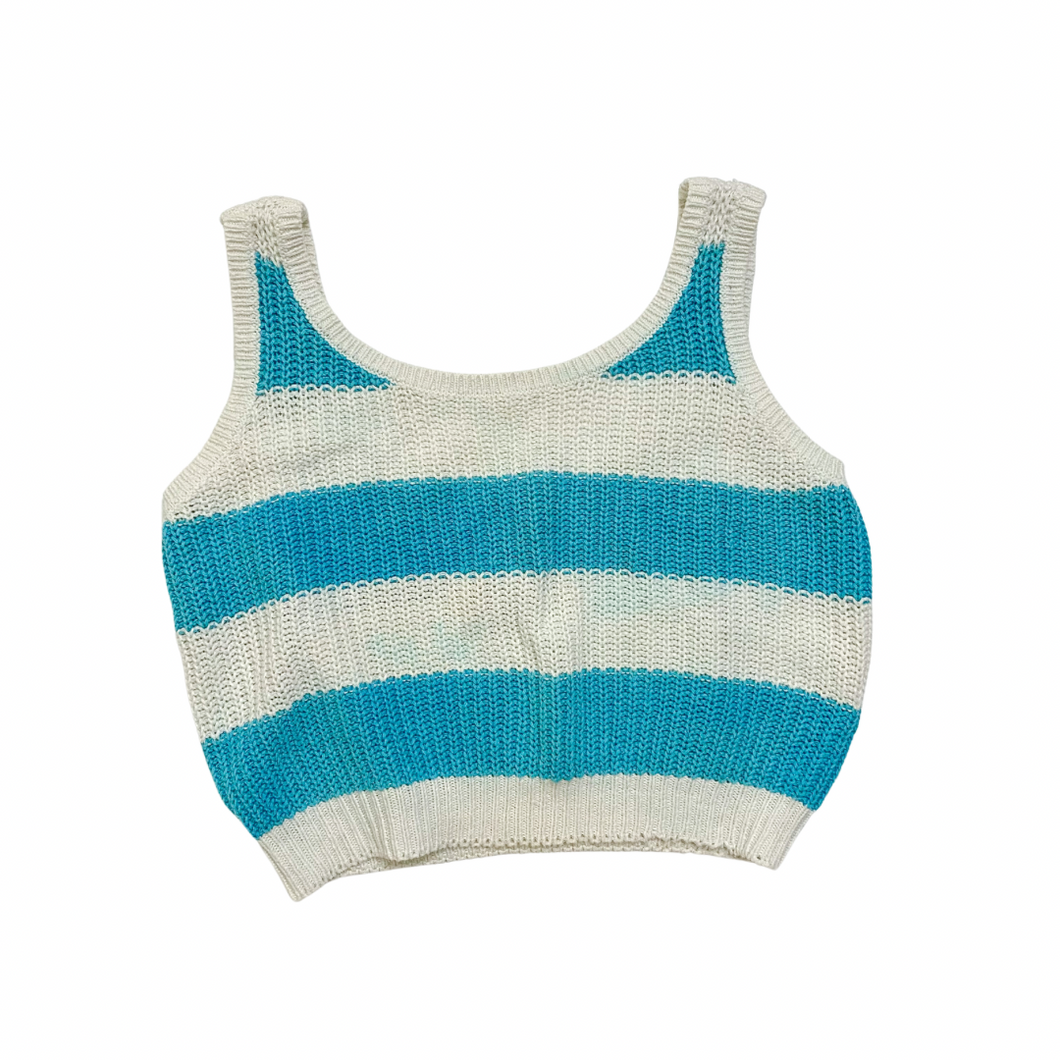 Chunky Striped Knit Tank