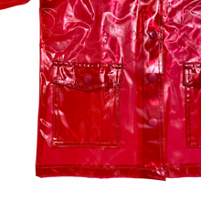 Load image into Gallery viewer, Vintage Hot Pink Clear Raincoat 3T

