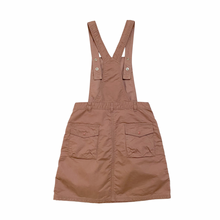 Load image into Gallery viewer, Taupe Pinafore Dress 10Y
