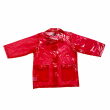Load image into Gallery viewer, Vintage Hot Pink Clear Raincoat 3T
