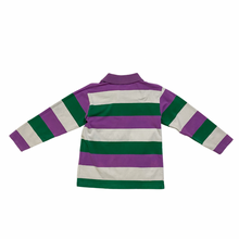Load image into Gallery viewer, Vintage Stripe Polo Long Sleeve 8Y
