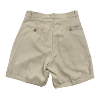Load image into Gallery viewer, Vintage Pleated Trouser Shorts W29
