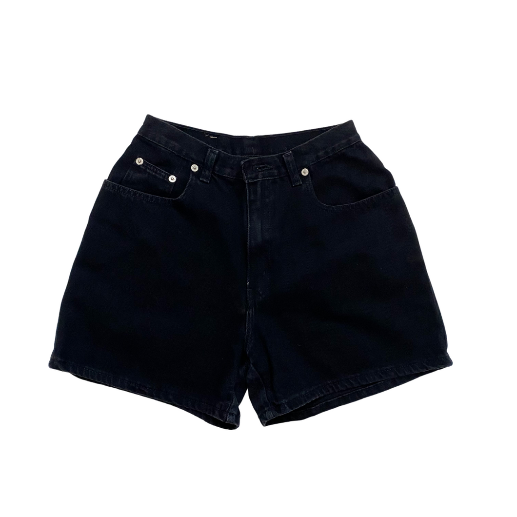 Vintage Gap Black Denim Shorts 16Y