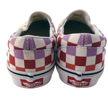 Load image into Gallery viewer, Vans Rainbow Checkerboard Slides Size 3.5
