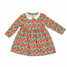 Load image into Gallery viewer, Duck Floral Print Collar Dress 12/18M
